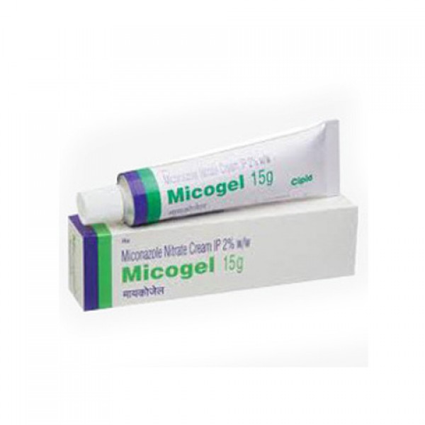 Tube and a box of Monistat Generic 2 % Cream  15 gm - Miconazole