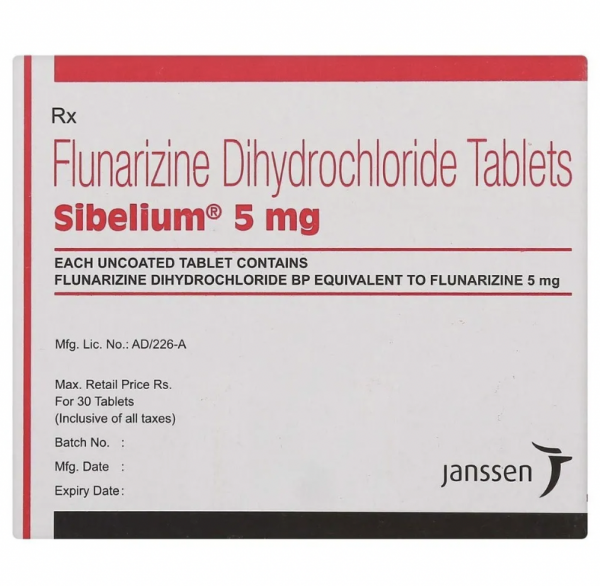 Sibelium 5mg Pill (BRAND)