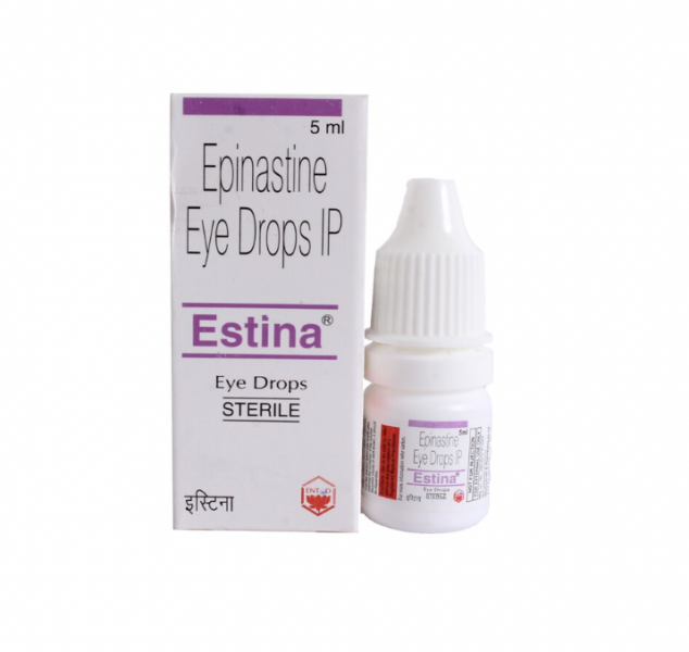 A box of Epinastine (0.05% w/v)