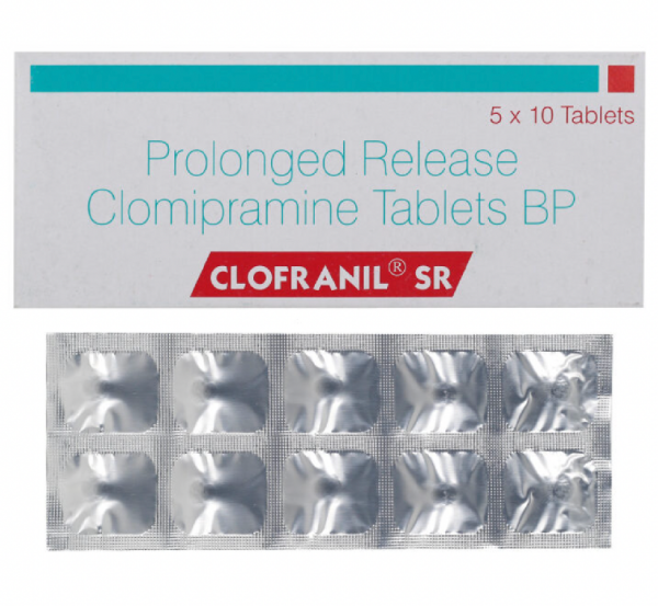 A box of Clomipramine 75mg Tablet