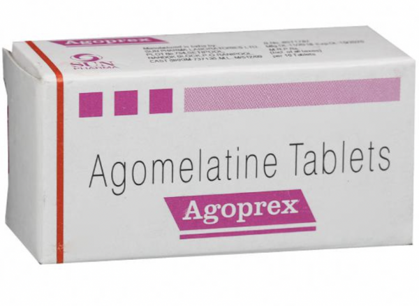 A box of Agomelatine (25mg) Tablet