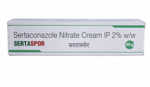 A box of Sertaconazole (2%) Cream