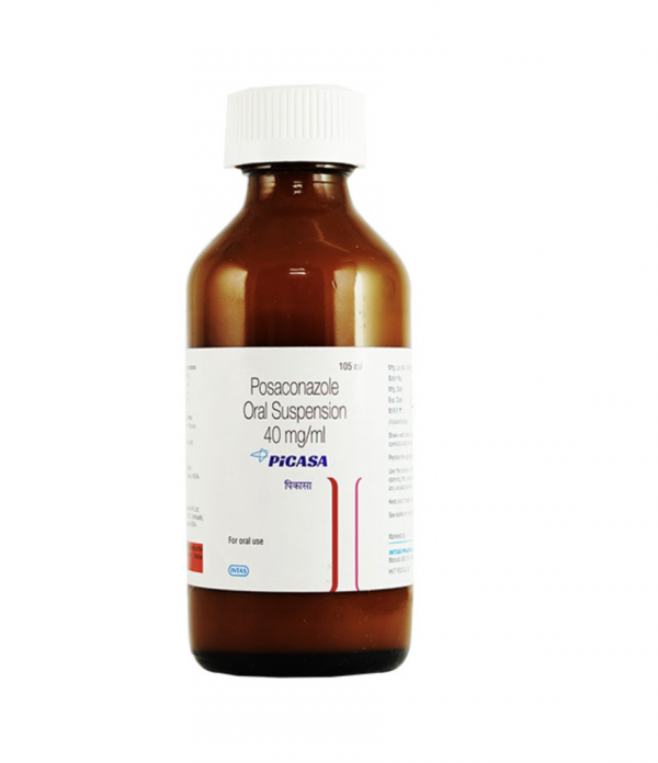 A bottle of Posaconazole (40mg)
