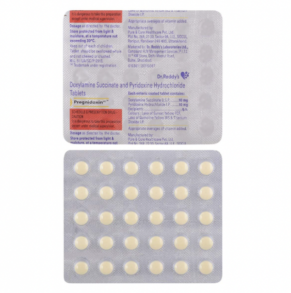 Diclegis Generic 10mg/10mg Pill