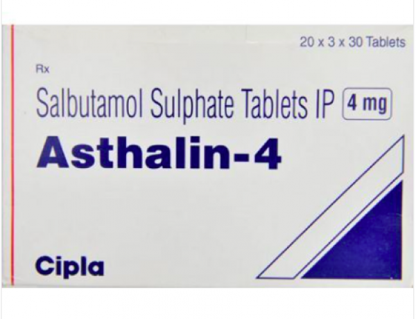 A box of Albuterol  4mg Pills