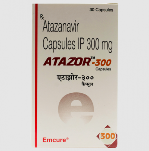 A box of Atazanavir 300mg Capsule