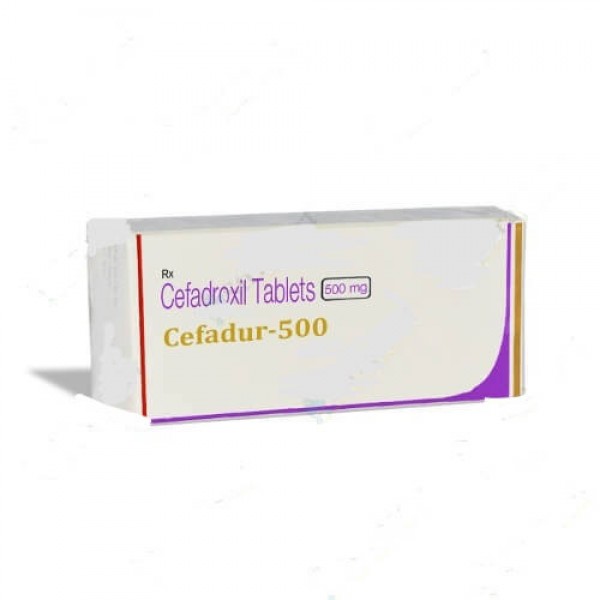 A box of Duricef Generic 500 mg Pill - Cefadroxil