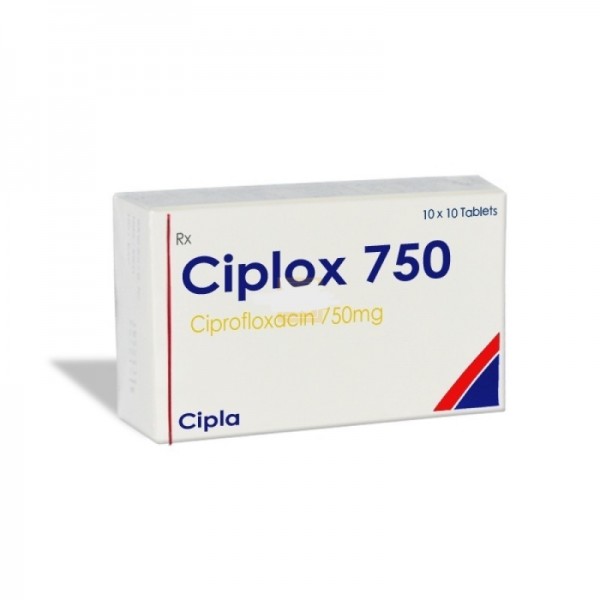 Box of cipro 750mg tablet