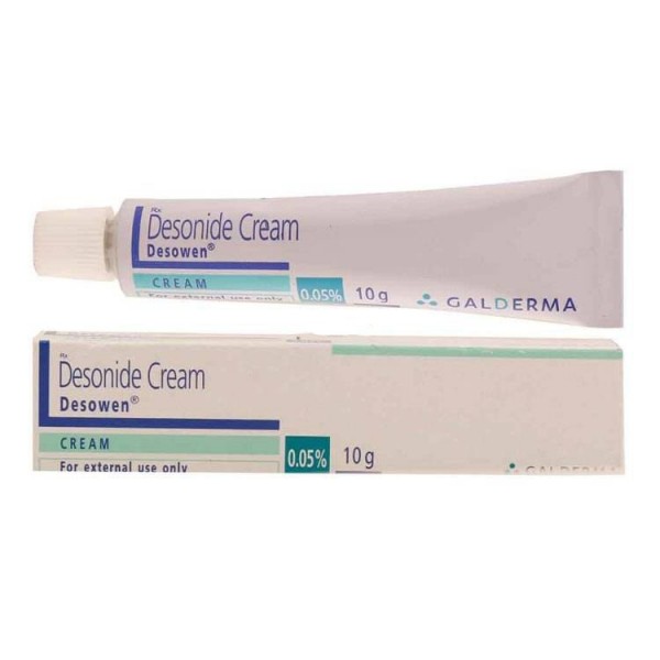 A box and a tube of Desonide 0.05 Percent Cream- 10 gm