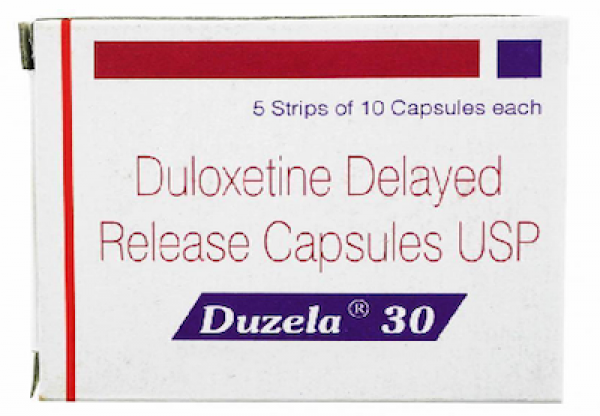 Box of generic Cymbalta 30mg capsules - Duloxetine Hcl