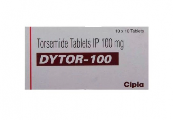 A box of Torsemide 100mg Pills