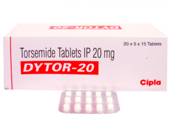 A box of Torsemide 20mg Pill