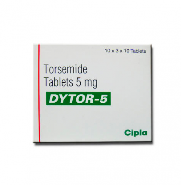 A box of Torsemide 5mg Pill