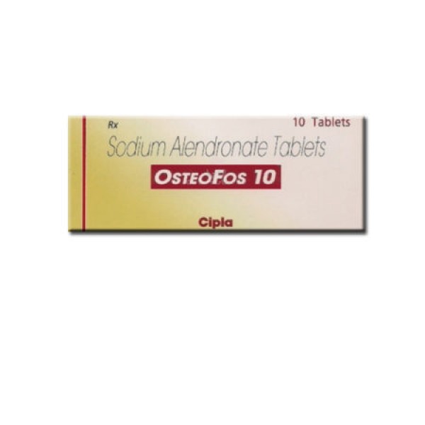 Box of generic Fosamax 10 mg  Tablets - Alendronate Sodium