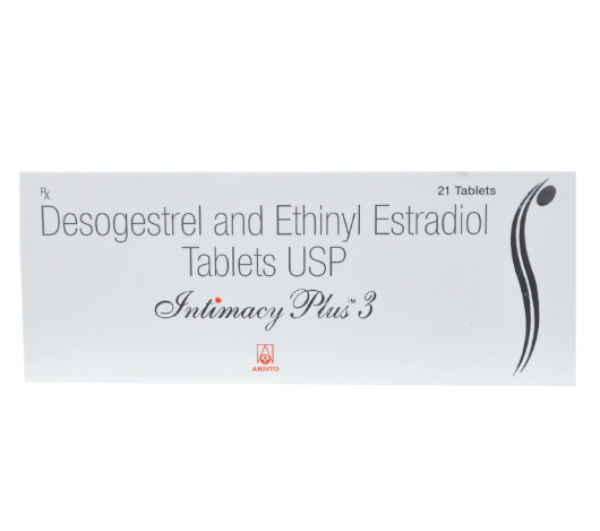 A box of Ethinyl Estradiol (0.03mg) + Desogestrel (0.15mg) Tablet