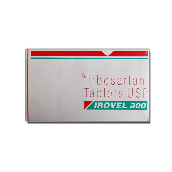 A box of Irbesartan 300mg Pills 