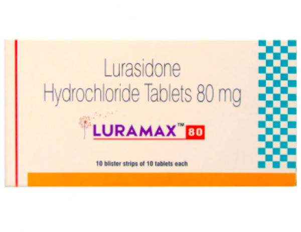 A box of Lurasidone 80mg Pill