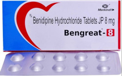 Benidipine Generic 8mg Pill