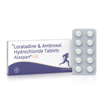 Ambroxol (60mg) + Loratadine (5mg) Generic Pill