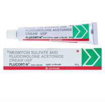 Flucort-N 0.025 / 0.5 Percent Cream (20gm Tube) - (BRAND)
