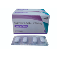 A box of Voriconazole 200mg Tablet