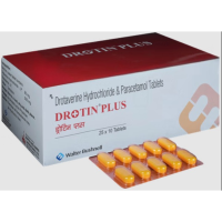 Drotaverine 80mg + Paracetamol 500mg Generic Pill