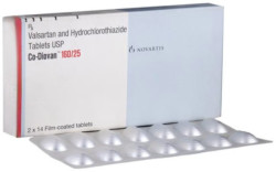  CO Diovan 160mg / 25mg Pill - International Brand Version (Diovan HCTZ)