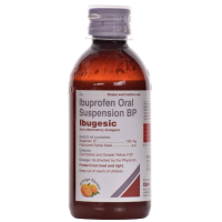 Motrin Childrens Generic 100mg / 5ml Oral Suspension (100ml Bottle)