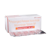 A box and a strip of Generic Imdur (25mg) Tablet