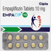 Box of Jardiance 10 mg generic Tablet 