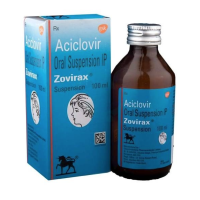 Zovirax 400mg/5ml Suspension (100ml Bottle) (BRAND)