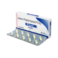 A box and strip of Generic Tamiflu 30mg Capsule