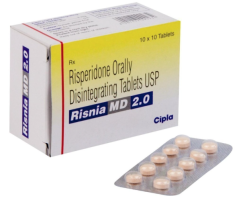 Risperdal Generic 2mg Orally Disintegrating Pill