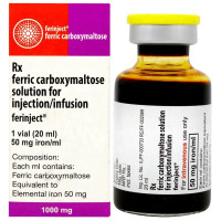 Injectafer Generic 1000 mg (50mg/ml) 20ml Vial