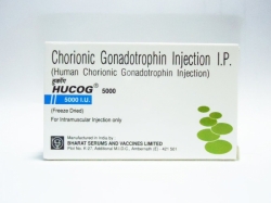 Hucog Hcg 5000 iu Injection (HCG Intramuscular)