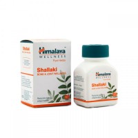 Bottle and a box of Himalaya Pure Herbs Bone & Joint Wellness Shallaki Pill