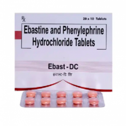 Ebastine 10mg + Phenylephrine 10mg Pill