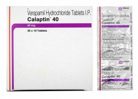 A box of Calan Generic 40 mg Pill - Verapamil