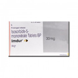 A box of Imdur 30 mg Pill PR - Isosorbide Mononitrate