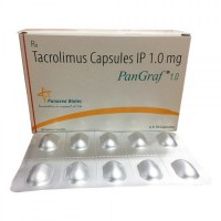 Box pack and a blister of Prograf Generic 1 mg Capsule - Tacrolimus