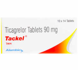 A pack of Ticagrelor (90mg) Generic Tablet