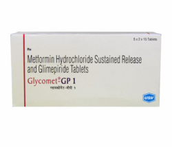 Glimepiride + Metformin 1mg/500mg Pill