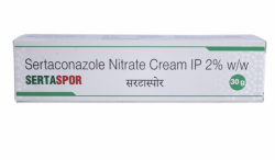 A box of Sertaconazole (2%) Cream