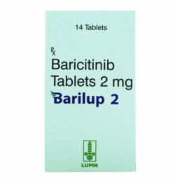 A box of Baricitinib (2mg) Tablet