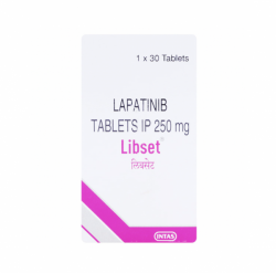 A box of Lapatinib (250mg) Tablet