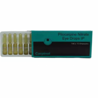 Isopto Carpine Generic 0.5 Percent Eye Drops (Pack of 10 - 1ml Ampoules)
