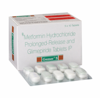 Amaryl M Generic 3 mg/500 mg Pill