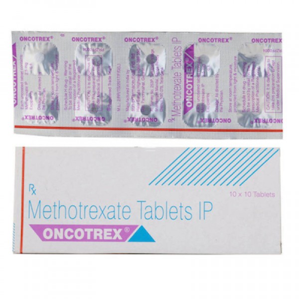 Blister strip and box of generic Methotrexate (2.5mg) Pill