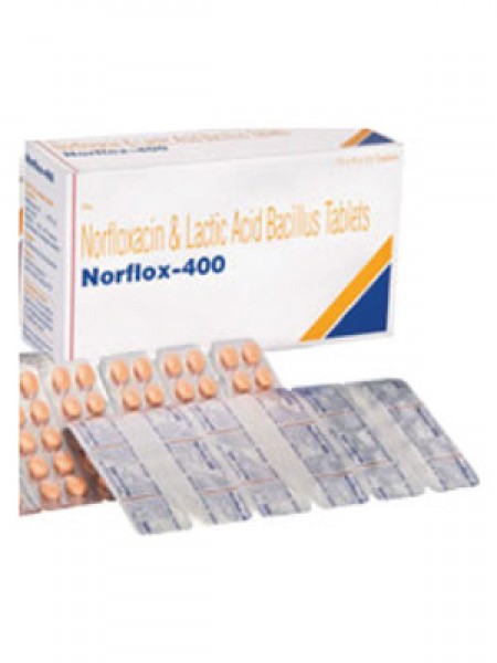 Box of Norflox 400mg tablets