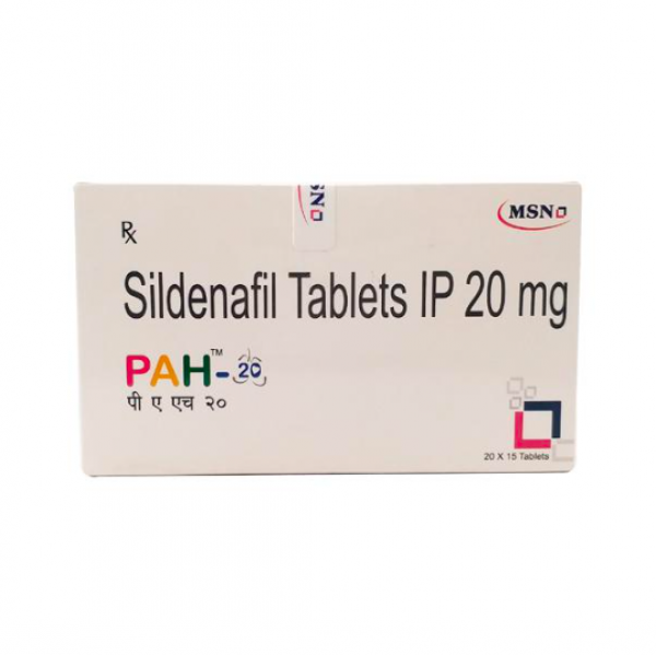 A box of Sildenafil 20mg Pill